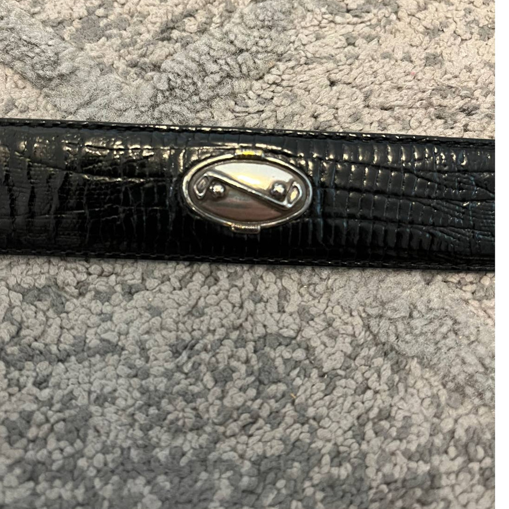 Vintage Black Leather Footjoy Golf Belt